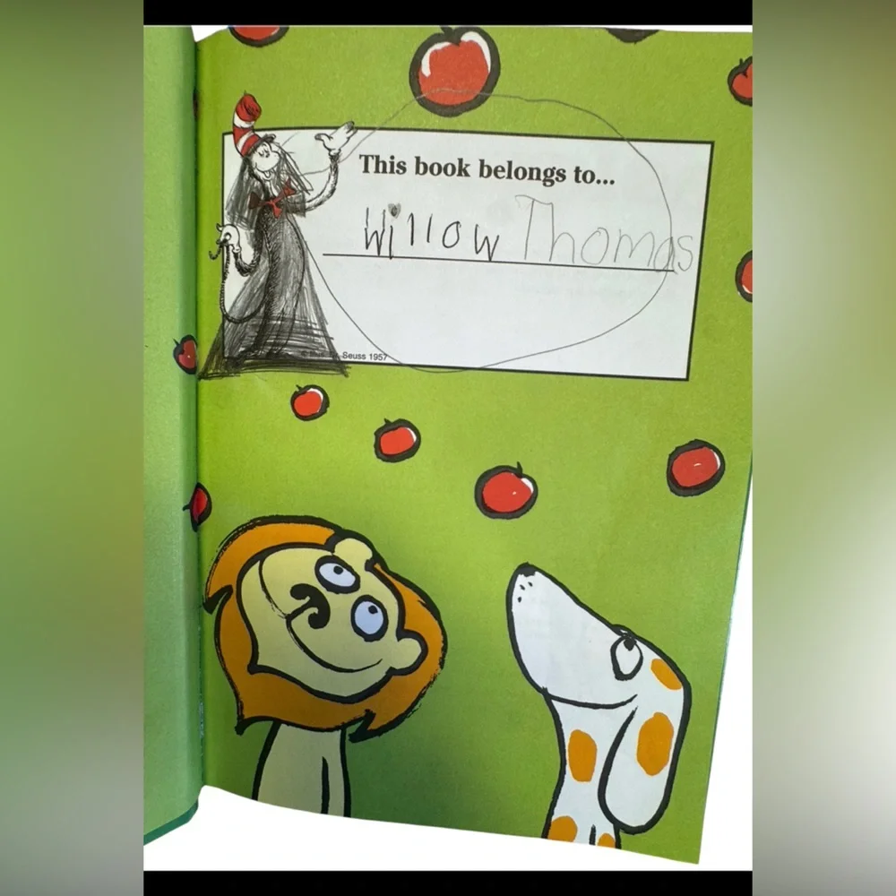 3 Dr. Seuss Books hardback